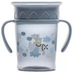  Lorelli My Friend Tanulópohár Szilikon 360°-os itatócsőrrel, Kék maci 12+ hó (275 ml/db) - babybear