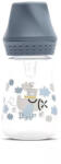 Lorelli My Friend Cumisüveg 0+-os cumival, Kék maci 0+ hó (125 ml/db) - babybear