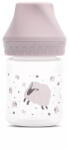 Lorelli My Friend Cumisüveg 0+-os cumival, Rózsaszín bárány széles szájú 0+ hó (125 ml/db) - babybear