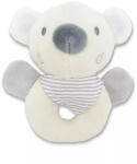 Lorelli Plüssállat Plüss kerek csörgő, Bézs maci 14 cm - babybear