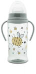  Lorelli My Friend Tanulópohár Szimmetrikus szilikon csőrrel, Zöld méhecske 6+ hó (360 ml/db) - babybear