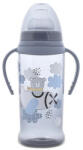  Lorelli My Friend Tanulópohár Szimmetrikus szilikon csőrrel, Kék maci 6+ hó (360 ml/db) - babybear