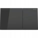 Geberit Sigma70 Geberit indítógomb, elülső, fekete üveg, téglalap alakú (115.622.SJ.1)