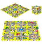 Iplay Habszivacs matrac gyerekeknek város 9 részes 90, 5x90, 5 cm Iplay (0395)