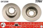 TRW Disc frana TRW DF2598 (DF2598) - fixbox