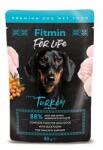 Fitmin For Life Pulyka tasak felnőtt kutyáknak homoktövissel 85 g