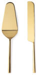 Bizzotto Set 2 tacamuri servire desert otel auriu Hestia 6x26h; 2, 5x27h (0555415) Tacam