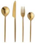 Bizzotto Set 16 tacamuri otel auriu satinat Bronte 6, 5x17h; 7, 5x20, 1h; 7, 5x20, h; 8x24h (0555437) Tacam