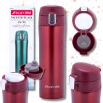 kamille Termosz Bögre Acél Termosz Palack Légmentesen Záródó Tágas kulacs Kamille 450ml (KM2088)