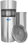 Limpio Cos de gunoi cu scrumiera Limpio CSR-03, Inox, 20L, D250xH600 mm Cos de gunoi