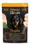Fitmin For Life Csirke tasak felnőtt kutyáknak fűszernövényekkel 85 g