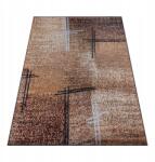 Tb-Carpets Szőnyeg 160X220 CM Nappaliba Bézs Barna Csúszásgátló Szőnyeg Bcf (MIĘKKI DYWAN BCF)