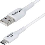 StarTech StarTech. com USB2AC1MNCWHE USB кабел USB 2.0 1 м USB A USB C Бяла (USB2AC1MNCWHE) (USB2AC1MNCWHE)