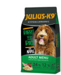Julius-K9 | Adult Hypoallergenic Rabbit & Rice - nyúl & rizs száraztáp felnőtt kutyáknak (12 kg)