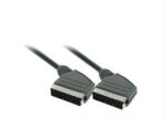 Solight SSV0115E 1, 5 M SCART (21-pin) Fekete SCART kábel (8595092115289)