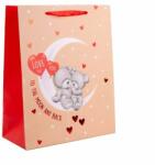  Macik a Holdon mintás ajándéktasak - 11 x 14 cm (370558)