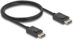 Delock DisplayPort kábel 1m fekete (81174) (81174) (81174)