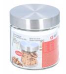 Alpina Tároló üveg tetővel 500ml D11x12cm ALPINA (871125214793) (871125214793)