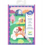 DJECO vízfesték kifestőkönyvek kicsiknek Útközben (DJ09074)