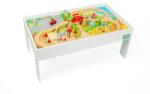 Bigjigs Toys Tren de lemn și masă (DDBJT550) Trenulet