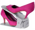 Gockowiak Cipőrendező Tartó Állítható Állvány Szekrényhez, Szürke (6734653456)