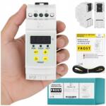 Mission Air Hőmérséklet szabályozó termosztát Din sínre szerelhető vezérlő Ntc érzékelő (Sterownik Ochrony przeciwoblodzeniowej)