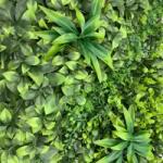  Panou verde artificial pentru perete, 60x40 cm, frunzis decorativ (AT1CT-SH1A-DRST-PV09/60x40)