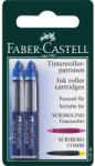 Faber-Castell Tollbetét Faber-Castell tinta roller patron - kék 2 db Scribolino és Scribero Combi roller tollhoz (148790)