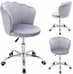 Jumi Irodai szék Nula forgó ergonomikus szék Kagyló velúr JUMIhome (CM-592827)