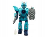 Wiky Mecha Gőzrobot Kék 32cm Fény- és Hangeffektusok, Pajzzsal és Fegyverrel (W049793)