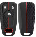  Kulcstartó tok Szilikon védő tok Audi A4 B9 Q5 Q7 Tt távirányítóhoz