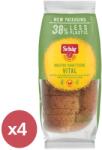 Schär Vital del Mastro Panettiere szeletelt többmagvas kenyér kínáló 4X350 g - naturreform