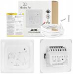 Mission Air Szobahőmérséklet szabályozó manuális termosztát Aries Mission Air érzékelő (Sterownik Termostat Pokojowy Czujnik NTC)