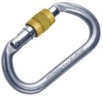 Singing Rock ovális acél összekötő karabiner K4241ZO05 ezüst (K4241ZO05)