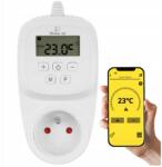 Mission Air Aljzat hőmérséklet szabályozó termosztát Timer Wifi Smart Home 230V 16A (Sterownik Grzejnik Elektryczny Smart)