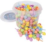 Playbox PlayBox: Mozaic colorat cu piese rotunde de 15 mm, set de 350 de bucăți în găleată (2472549)