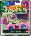 Mattel Hot Wheels Monster Trucks: Shark Wreak mașinuță 1/64 care luminează în întuneric - Mattel (JFX08/JFX14)