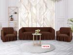 DELFIN Huse Elastice Pt Canapea si 2 Fotolii Jacquard Cod TRF108
