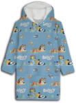 Aymax Bluey Seaside belebújós plüss polár takaró, poncsó 3-6 év AYM450307 (AYM450307)