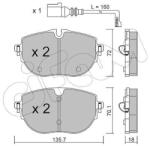 CIFAM Sada brzdových platničiek kotúčovej brzdy CIFAM 822-1321-0 (822-1321-0)