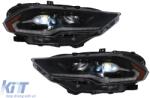 KITT LED Headlights suitable for Ford Mustang VI Facelift (2018-2023) Black Dynamic Turning Lights (HLFMUFL)