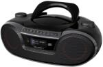 GoGEN Radioreceptor stereo cu CD GoGEN CDM 490 BTDABS, 16 W, Bluetooth, USB, afisaj LCD, ceas, telecomanda, negru (GOGCDM490BTDABS)