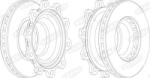 BERAL Disc frana BERAL BCR193A (BCR193A) - automobilus