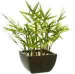 Planta artificiala Atmosphera Bambou cu ghiveci, bambus, 36x35x36 cm, verde (JJ-136751)