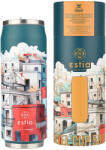 Estia Home Art Travel Cup Save the Aegean Sticlă Termos Reciclabilă din Oțel Inoxidabil / Plastic Fără BPA 500ml Urban Mythos cu Pai 01-22839 (01-22839)