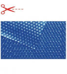 Plastica Szolár medencetakaró, 360 mic, 4m széles, kék szín, méteráru, az ár m2-re vonatkozik