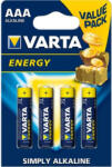 VARTA Elem, AAA mikro, 4 db, VARTA "Energy (VEEAAA4) - fiorex