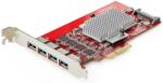 StarTech Adaptor PCI-Express StarTech P10Q4A-USB-CARD, 4 x USB 3.0 (P10Q4A-USB-CARD)