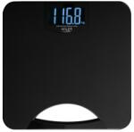 Adler Кантар Adler AD 8193, До 250 кг, LCD, Индикатори за батерия и претоварване, Неплъзгащ се, Черен (999AD8193B)