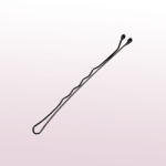  Comair Hullámcsatt gombos 5 cm fekete (24db) (3150137)